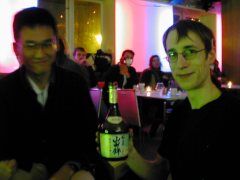 [Sake tasting party]